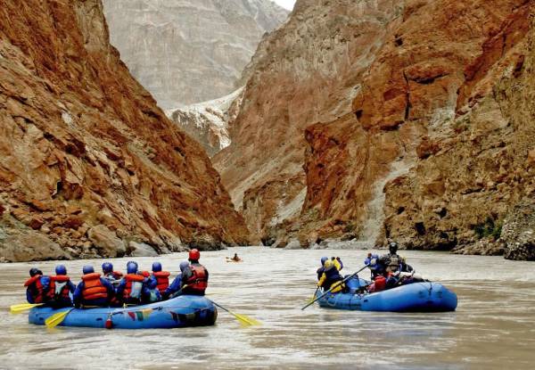 River rafting in Ladakh
