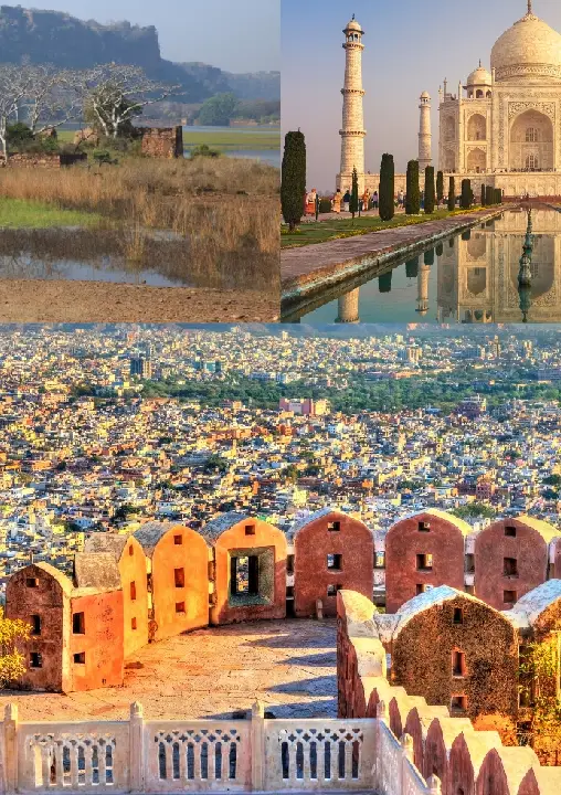 Golden Triangle with Rajasthan Tour